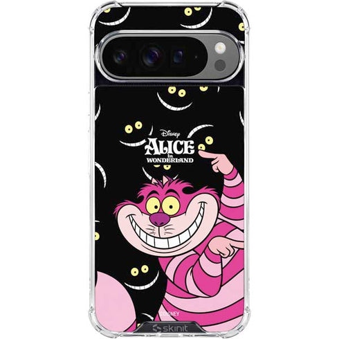 Disney Alice in Wonderland Cheshire Cat Google Pixel 10 Pro XL Clear Case