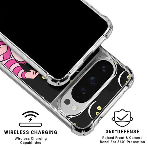 Disney Alice in Wonderland Cheshire Cat Google Pixel 10 Pro XL Clear Case