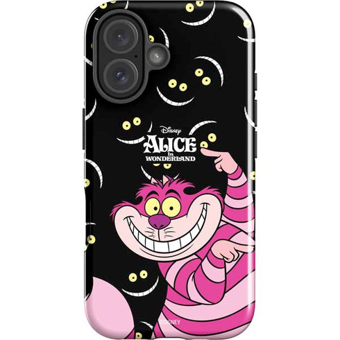 Disney Alice in Wonderland Cheshire Cat iPhone 16 Plus Impact Case