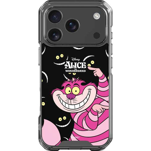 Disney Alice in Wonderland Cheshire Cat iPhone 17 Pro Clear Case