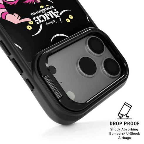 Disney Alice in Wonderland Cheshire Cat iPhone 17 Pro Kickstand Case