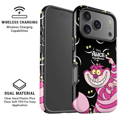 Disney Alice in Wonderland Cheshire Cat iPhone 17 Pro Max Magsafe Impact Case