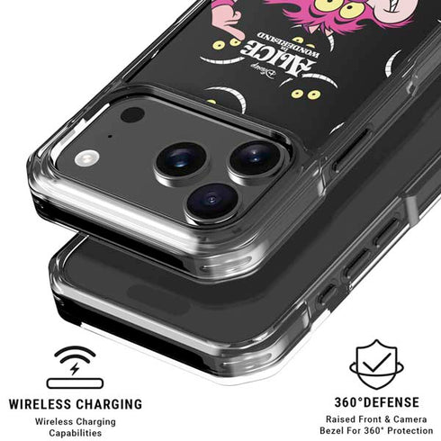 Disney Alice in Wonderland Cheshire Cat iPhone 18 Pro Clear Case