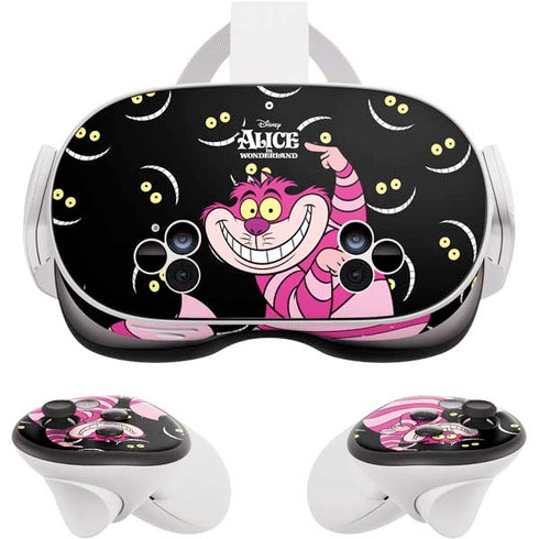 Disney Alice in Wonderland Cheshire Cat Meta Quest 3S Skin