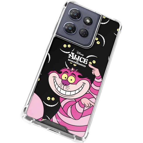 Disney Alice in Wonderland Cheshire Cat Moto G Stylus 5G (2025) Clear Case
