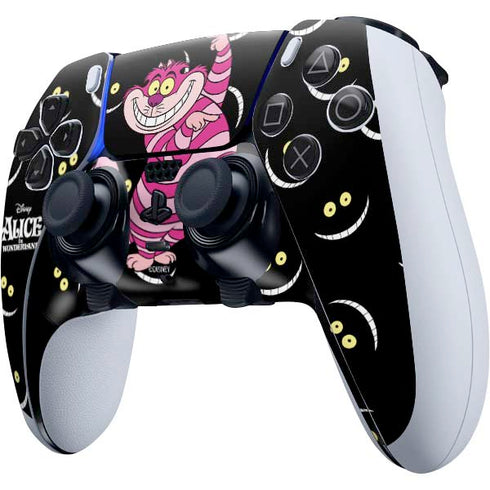 Disney Alice in Wonderland Cheshire Cat PS5 DualSense Edge Pro Controller Skin