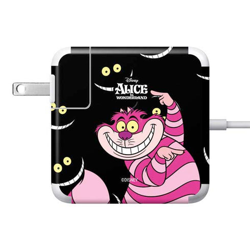 Disney Alice in Wonderland Cheshire Cat 85W Power Adapter (15 and 17 inch MacBook Pro Charger) Skin