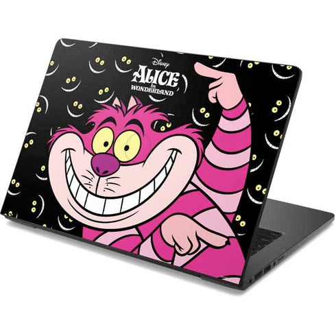 Disney Alice in Wonderland Cheshire Cat Dell Chromebook Skin