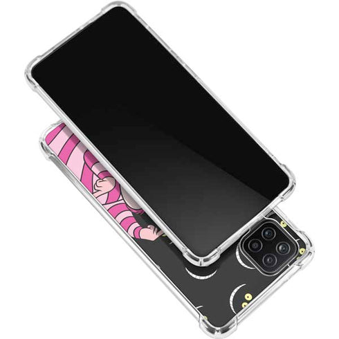 Disney Alice in Wonderland Cheshire Cat Galaxy A12 Clear Case