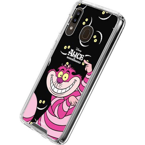 Disney Alice in Wonderland Cheshire Cat Galaxy A30 Clear Case
