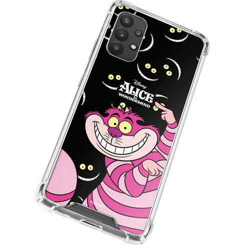Disney Alice in Wonderland Cheshire Cat Galaxy A32 5G Clear Case