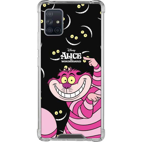 Disney Alice in Wonderland Cheshire Cat Galaxy A51 5G Clear Case