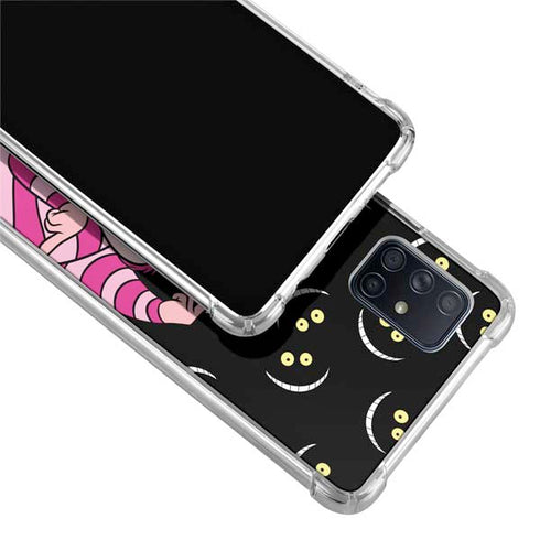 Disney Alice in Wonderland Cheshire Cat Galaxy A51 5G Clear Case