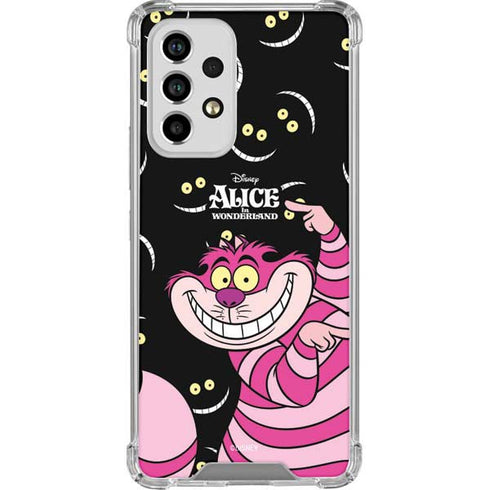 Disney Alice in Wonderland Cheshire Cat Galaxy A53 5G Clear Case