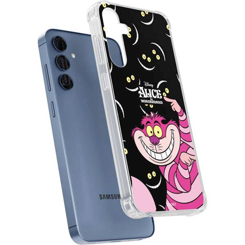 Disney Alice in Wonderland Cheshire Cat Galaxy A55 5G Clear Case