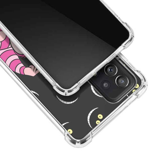 Disney Alice in Wonderland Cheshire Cat Galaxy A72 5G Clear Case