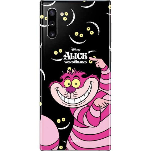 Disney Alice in Wonderland Cheshire Cat Galaxy Note 10 Skin