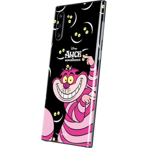 Disney Alice in Wonderland Cheshire Cat Galaxy Note 10 Skin