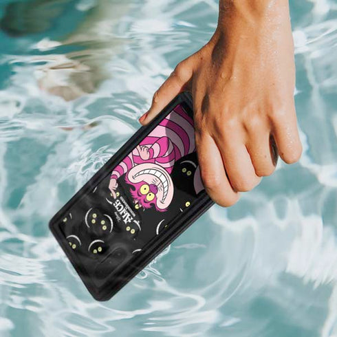 Disney Alice in Wonderland Cheshire Cat Galaxy Note 10 Waterproof Case