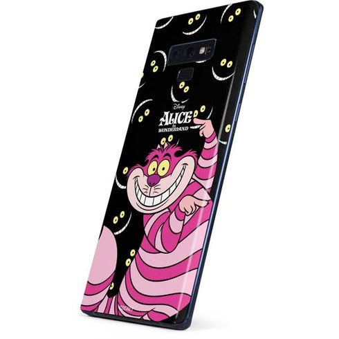 Disney Alice in Wonderland Cheshire Cat Galaxy Note 9 Skin