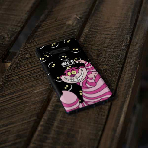 Disney Alice in Wonderland Cheshire Cat Galaxy Note 9 Skin