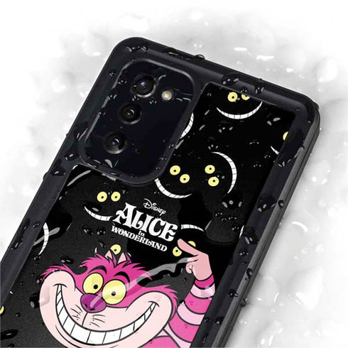 Disney Alice in Wonderland Cheshire Cat Galaxy Note20 5G Waterproof Case