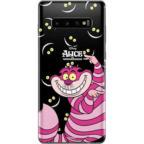 Disney Alice in Wonderland Cheshire Cat Galaxy S10 Plus Skin