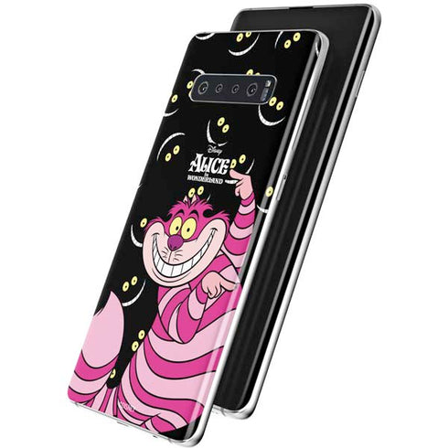 Disney Alice in Wonderland Cheshire Cat Galaxy S10 Skin