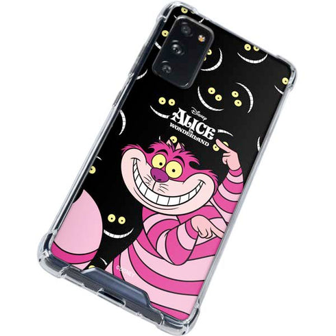 Disney Alice in Wonderland Cheshire Cat Galaxy S20 FE Clear Case