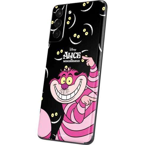 Disney Alice in Wonderland Cheshire Cat Galaxy S21 Plus 5G Skin