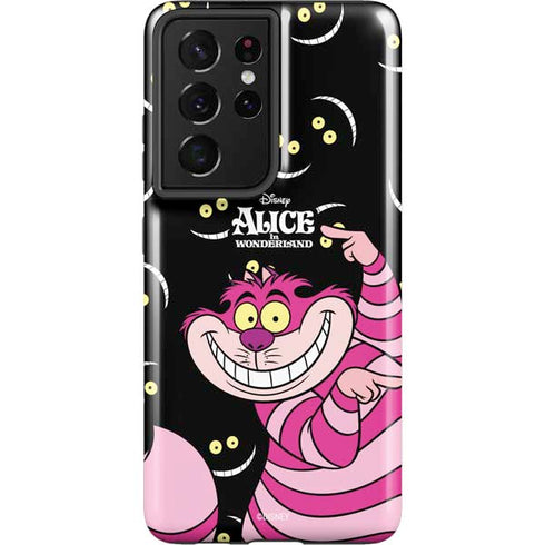 Disney Alice in Wonderland Cheshire Cat Galaxy S21 Ultra 5G Pro Case