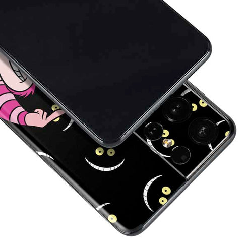 Disney Alice in Wonderland Cheshire Cat Galaxy S21 Ultra 5G Skin
