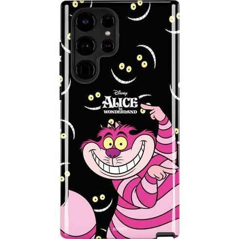 Disney Alice in Wonderland Cheshire Cat Galaxy S22 Ultra Pro Case