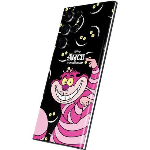 Disney Alice in Wonderland Cheshire Cat Galaxy S22 Ultra Skin