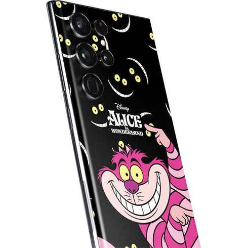Disney Alice in Wonderland Cheshire Cat Galaxy S22 Ultra Skin
