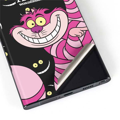 Disney Alice in Wonderland Cheshire Cat Galaxy S22 Ultra Skin