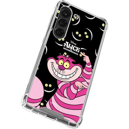 Disney Alice in Wonderland Cheshire Cat Galaxy S23 Clear Case