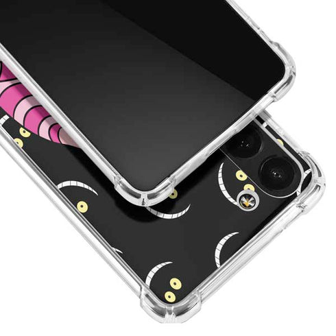 Disney Alice in Wonderland Cheshire Cat Galaxy S23 Plus Clear Case