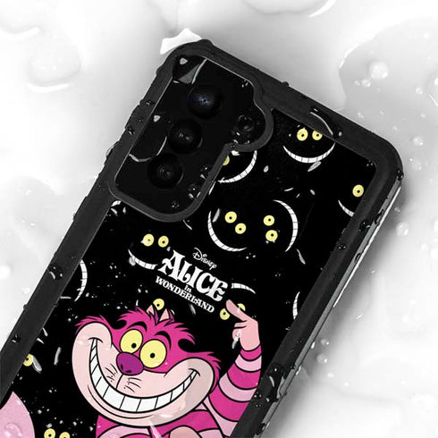 Disney Alice in Wonderland Cheshire Cat Galaxy S23 Plus Waterproof Case