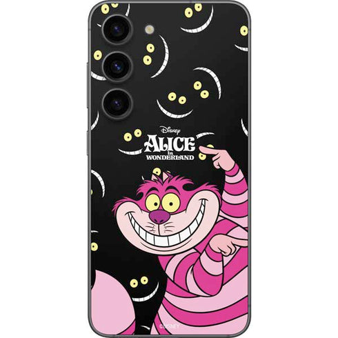 Disney Alice in Wonderland Cheshire Cat Galaxy S23 Skin
