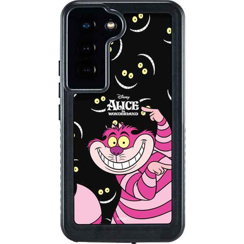 Disney Alice in Wonderland Cheshire Cat Galaxy S23 Waterproof Case