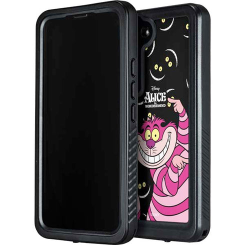 Disney Alice in Wonderland Cheshire Cat Galaxy S23 Waterproof Case