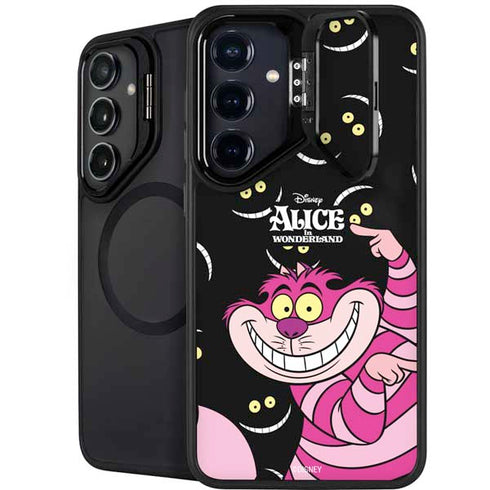 Disney Alice in Wonderland Cheshire Cat Galaxy S25 Kickstand Case