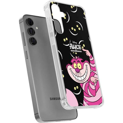 Disney Alice in Wonderland Cheshire Cat Galaxy S24 Plus Clear Case