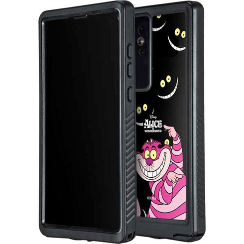Disney Alice in Wonderland Cheshire Cat Galaxy S24 Ultra Waterproof Case