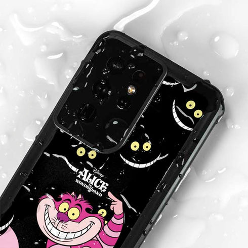 Disney Alice in Wonderland Cheshire Cat Galaxy S24 Ultra Waterproof Case