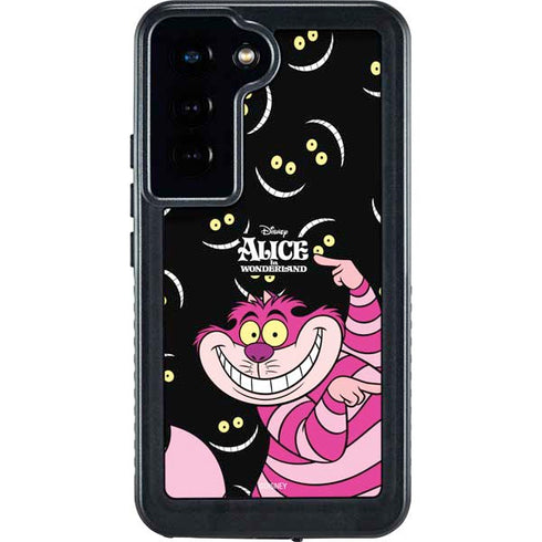 Disney Alice in Wonderland Cheshire Cat Galaxy S24 Waterproof Case