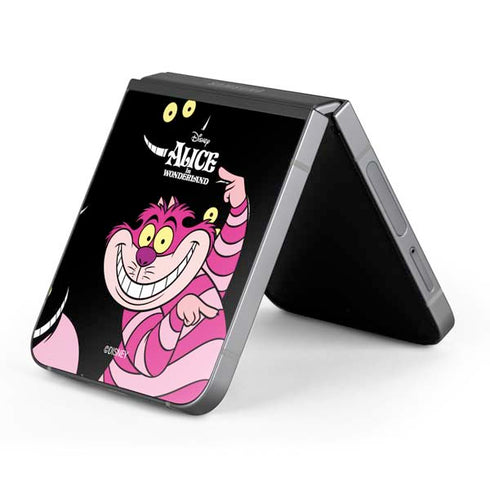 Disney Alice in Wonderland Cheshire Cat Galaxy Z Flip6 Skin