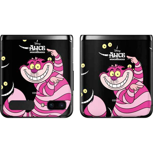 Disney Alice in Wonderland Cheshire Cat Galaxy Z Flip Skin