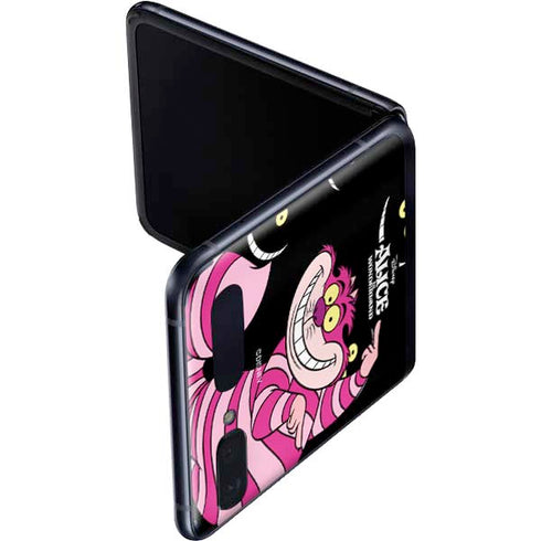 Disney Alice in Wonderland Cheshire Cat Galaxy Z Flip Skin